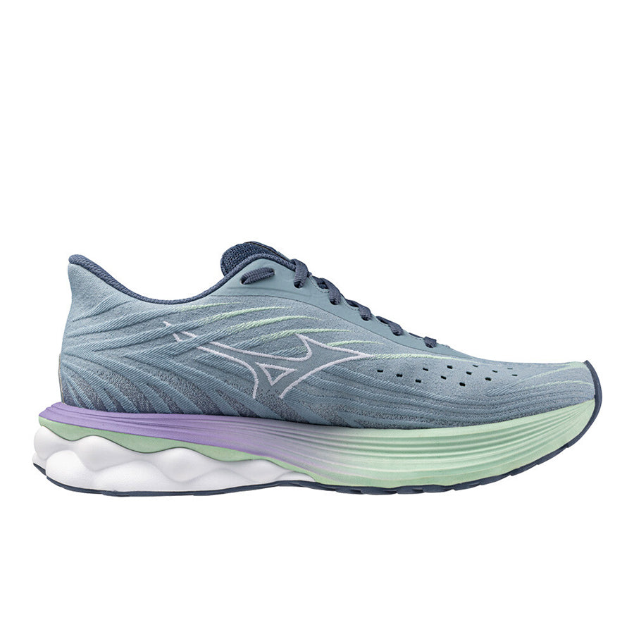 Mizuno Wave SkyRise 6 Azul Verde Lila