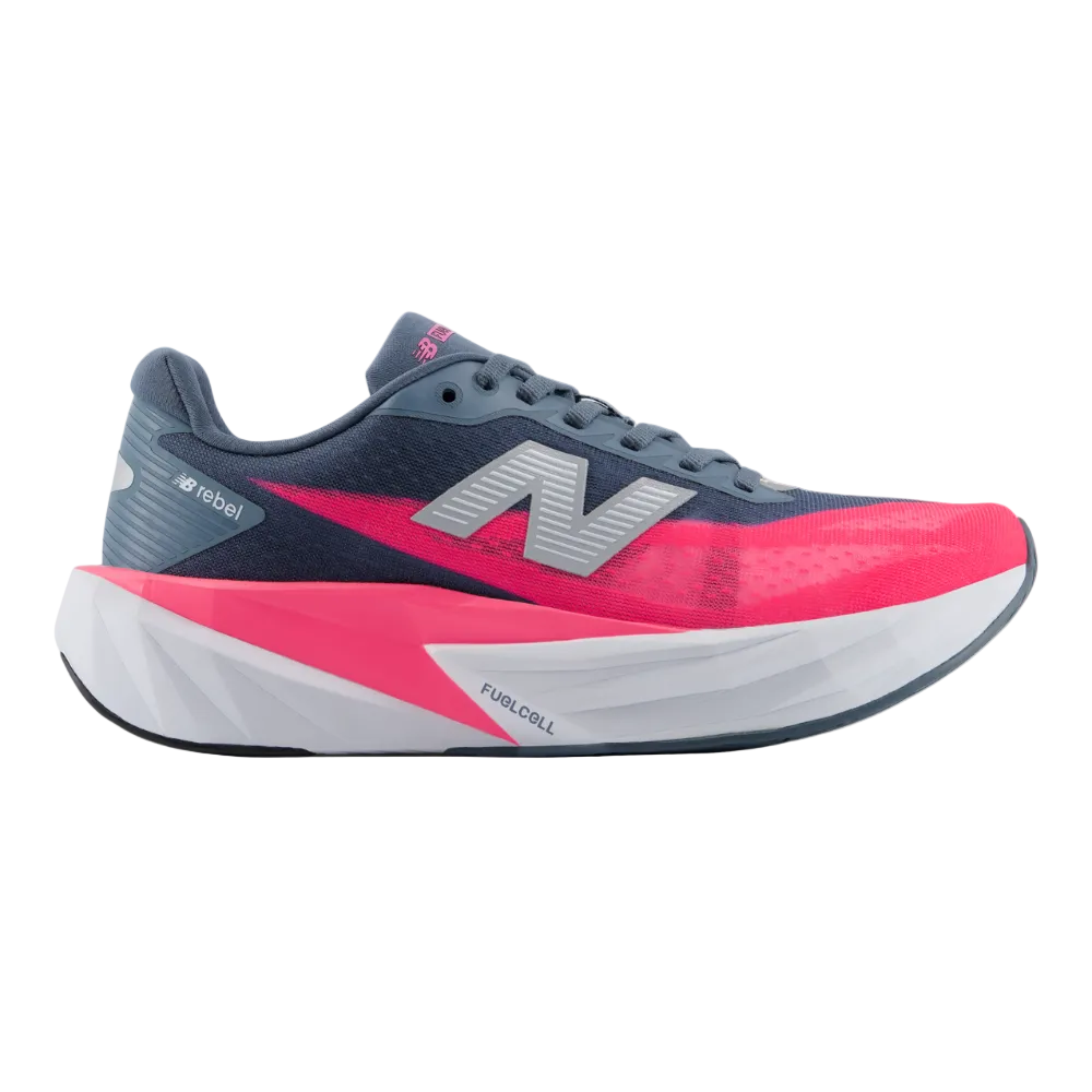 New Balance FuelCell Rebel V5 W Negro Rosa