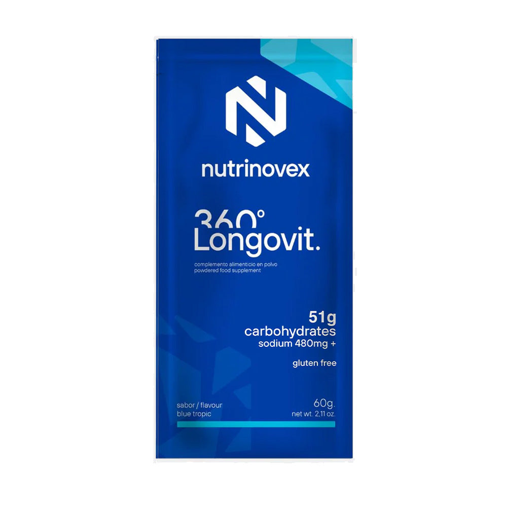 Nutrinovex Longovit 360 Drink 51g carbohidratos y 480mg sodio