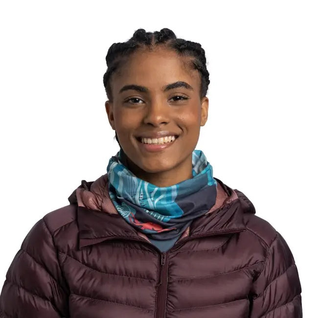 Buff Braga de cuello ORIGINAL ECOSTRETCH Multifuncional NEW Azul