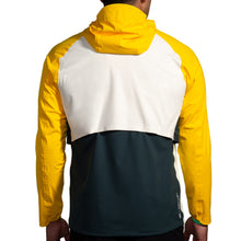 Cargar imagen en el visor de la galería, Brooks chaqueta impermeable High Point Verde Amarillo
