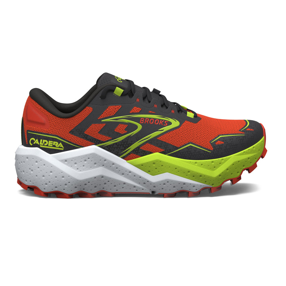 Brooks Caldera 7 Rojo Amarillo Negro