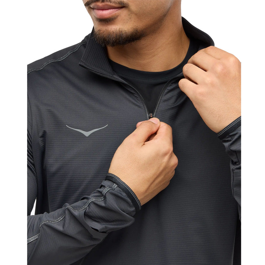 Hoka One One camiseta Glidetech Quarter Zip