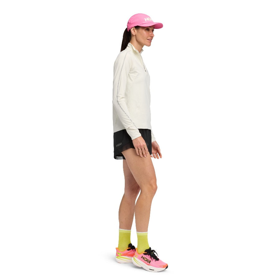 Hoka One One camiseta Glidetech Quarter Zip W