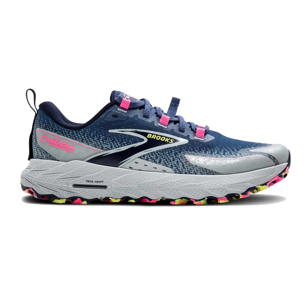 Brooks Cascadia 18 Azul marino Gris Fucsia