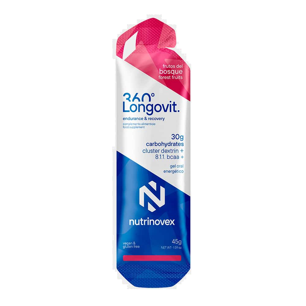 Nutrinovex Longovit 360 Gel 30CHO Frutos del Bosque