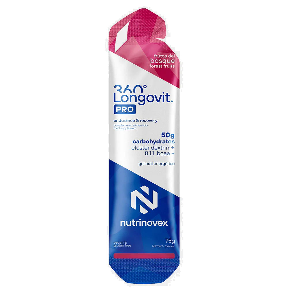 Nutrinovex Longovit 360 Gel 50CHO Frutos del Bosque