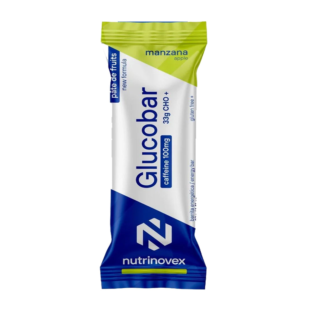 Nutrinovex Glucobar Mangue Mandarine avec caféine 
