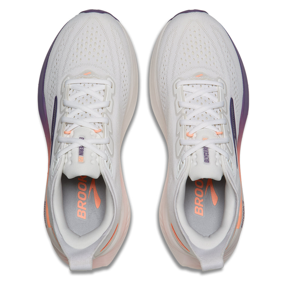 Brooks Glycerin 23 W Blanco Lila