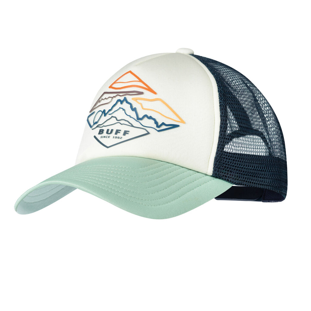 Buff Gorra Trucker Verde Azul