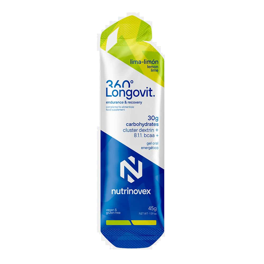 Nutrinovex Longovit 360 Gel 30CHO Lima y Limón