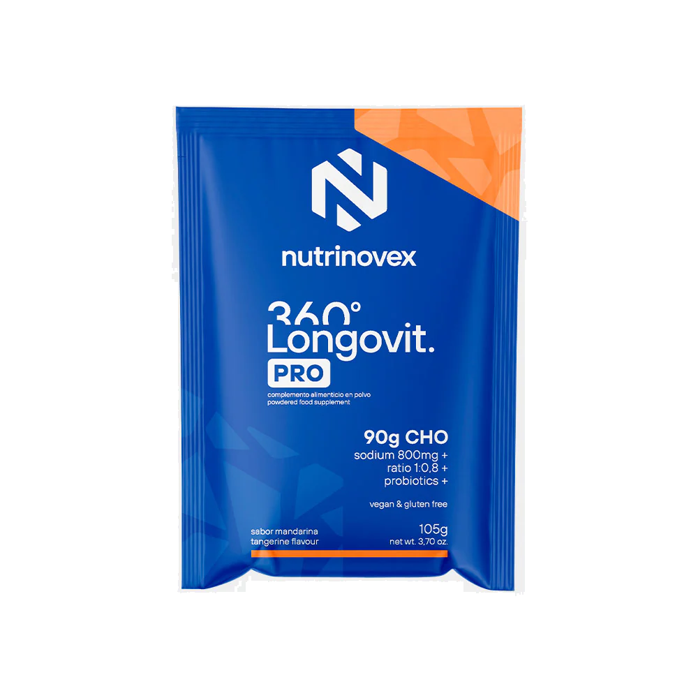 Nutrinovex Longovit 360 Drink PRO 90g CHO Mandarina