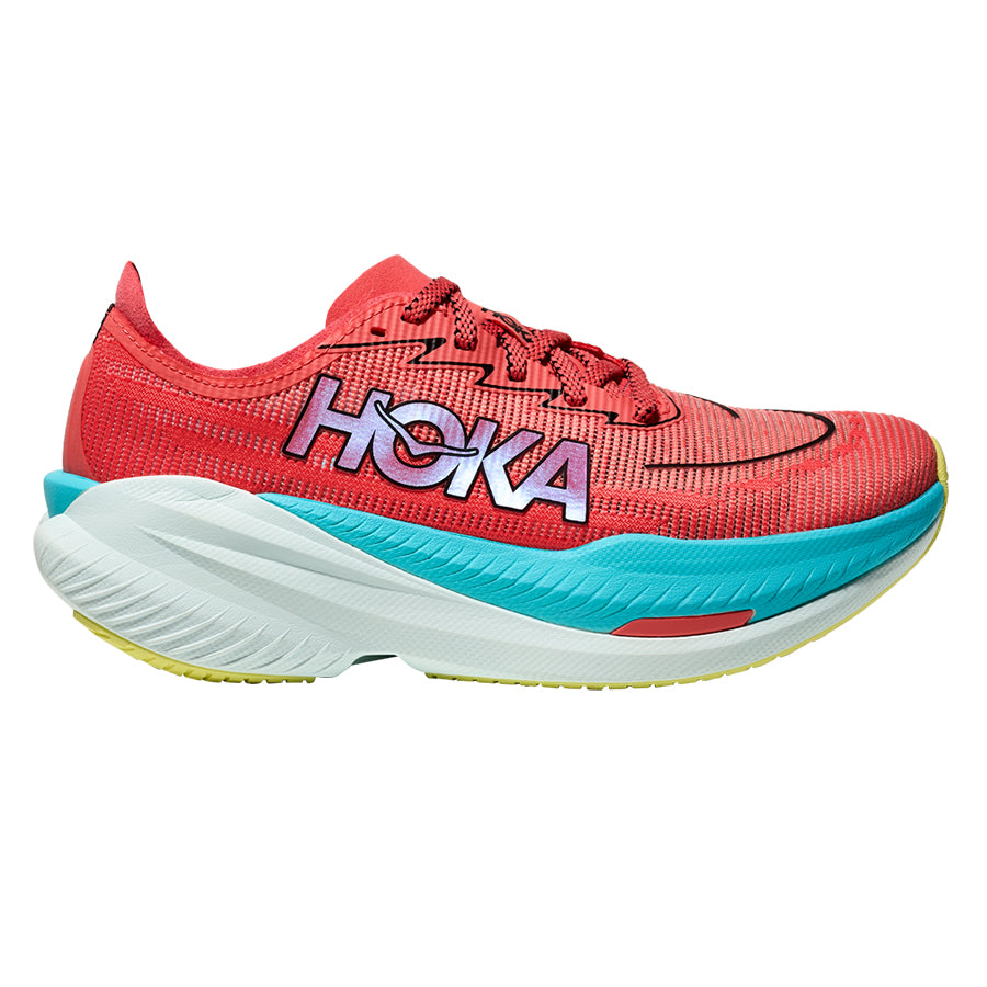 Hoka One One Mach X 2 W Rojo Azul Amarillo