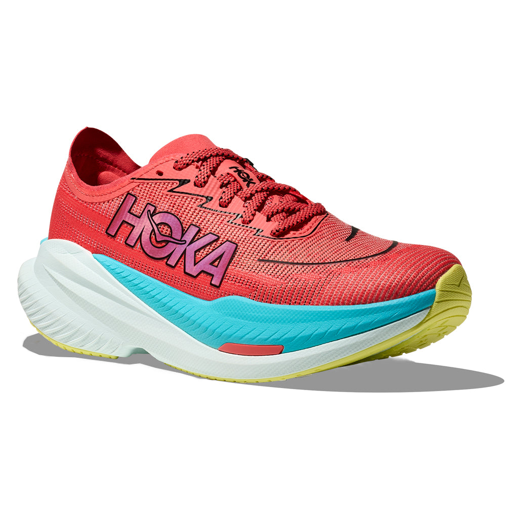 Hoka One One Mach X 2 W Rojo Azul Amarillo