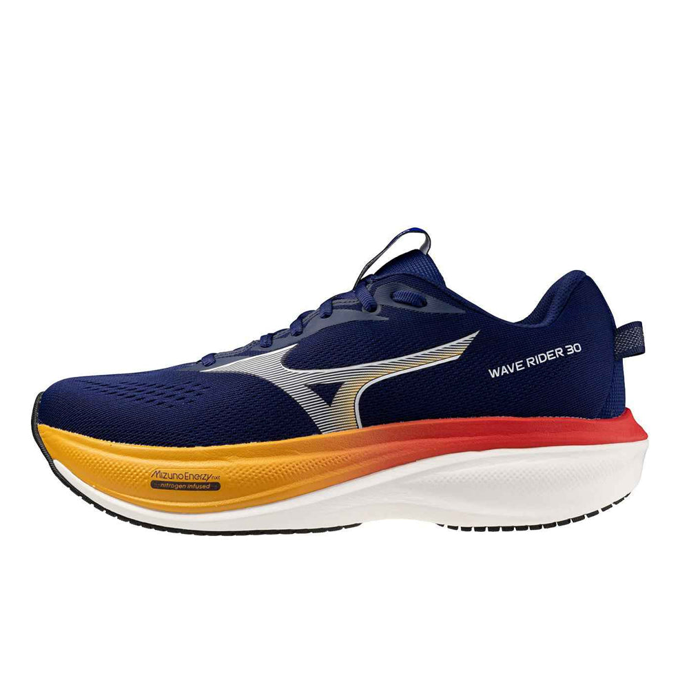 Mizuno Wave Rider 30 Azul marino Naranja