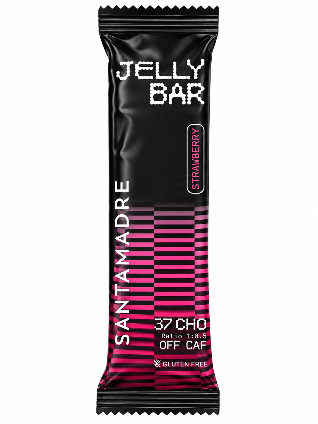 Gominola energética Santa Madre Jelly Bar Off Caf sabor fresa, sin cafeína