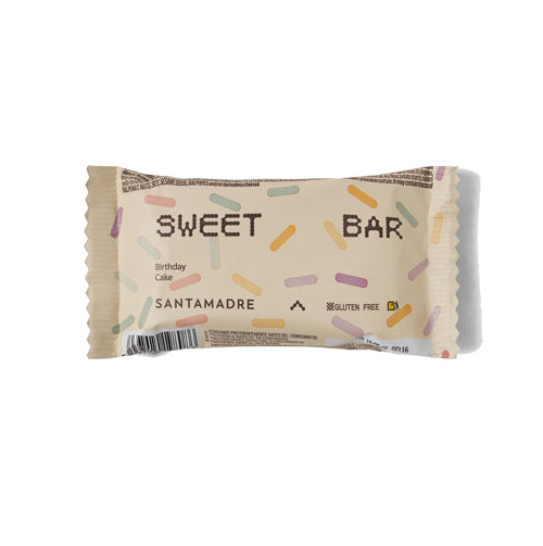 SANTA MADRE Barrita energética SWEET BAR Tarta de cumpleaños