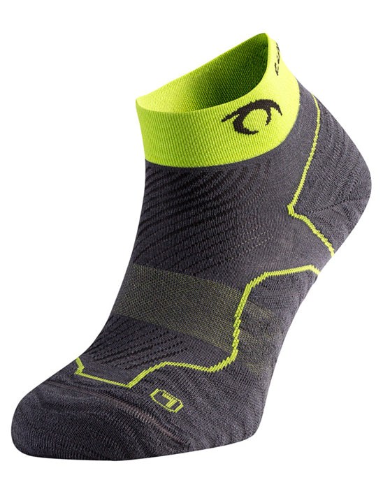 Calcetines Lurbel Tiwar Two Verde Gris - S (36-38) en ADS Running Shop