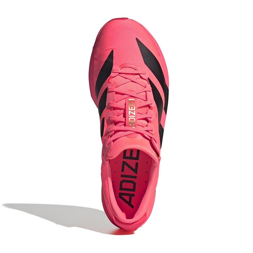 Zapatillas Adidas Adizero Adios 9 Coral Negro, vista superior