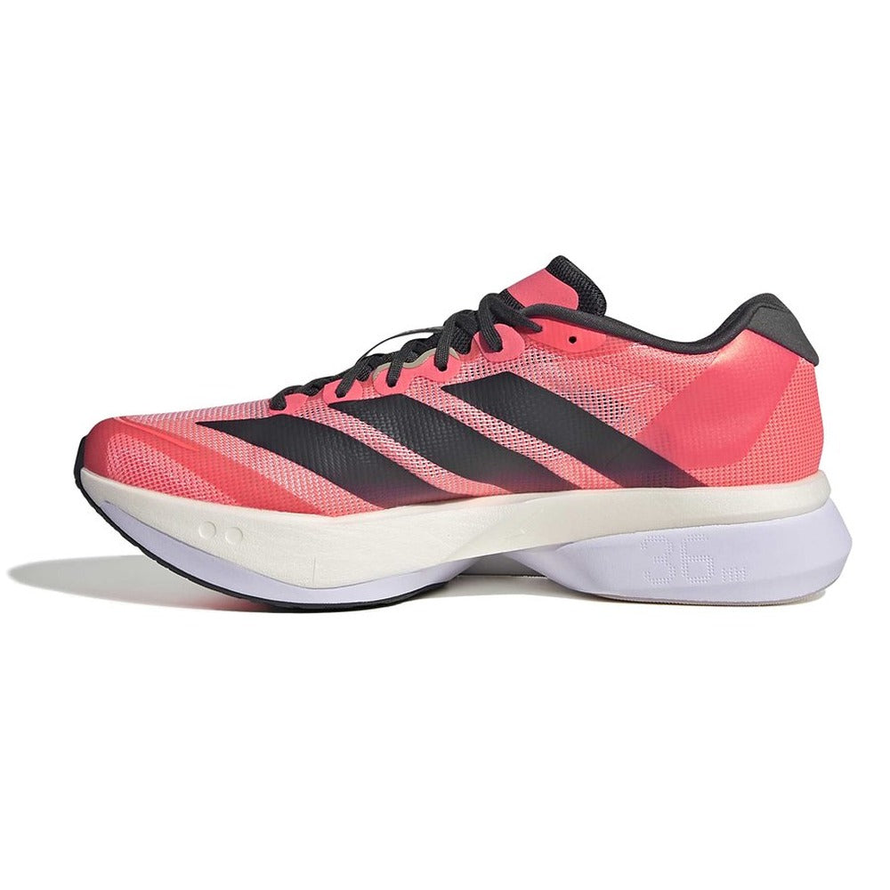 Zapatillas Adidas Adizero Boston 13 Coral Negro, vista lateral interior