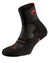 Charger l&#39;image dans la galerie, Calcetines Lurbel Bmax Stone pro trail/running negro rojo - ADSrunning
