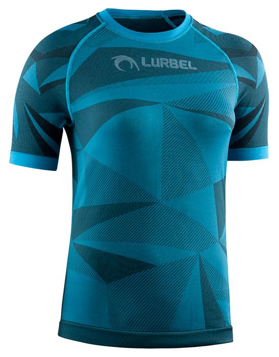 T-shirt Lurbel Samba Manches Courtes Bleu