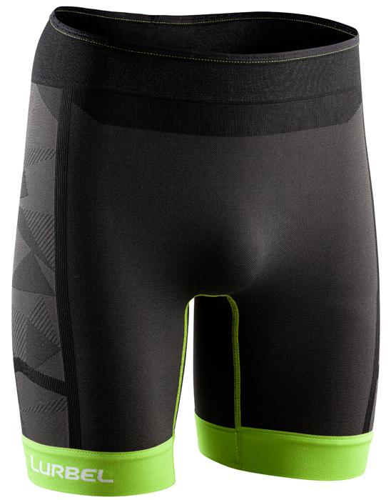Malla corta Lurbel Samba Lite Shorts Negro/Verde