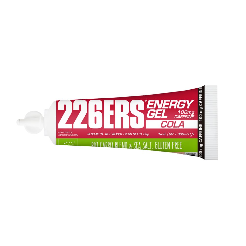 226ERS Energy Gel Bio Cola 25gr / Cafeína 100mg