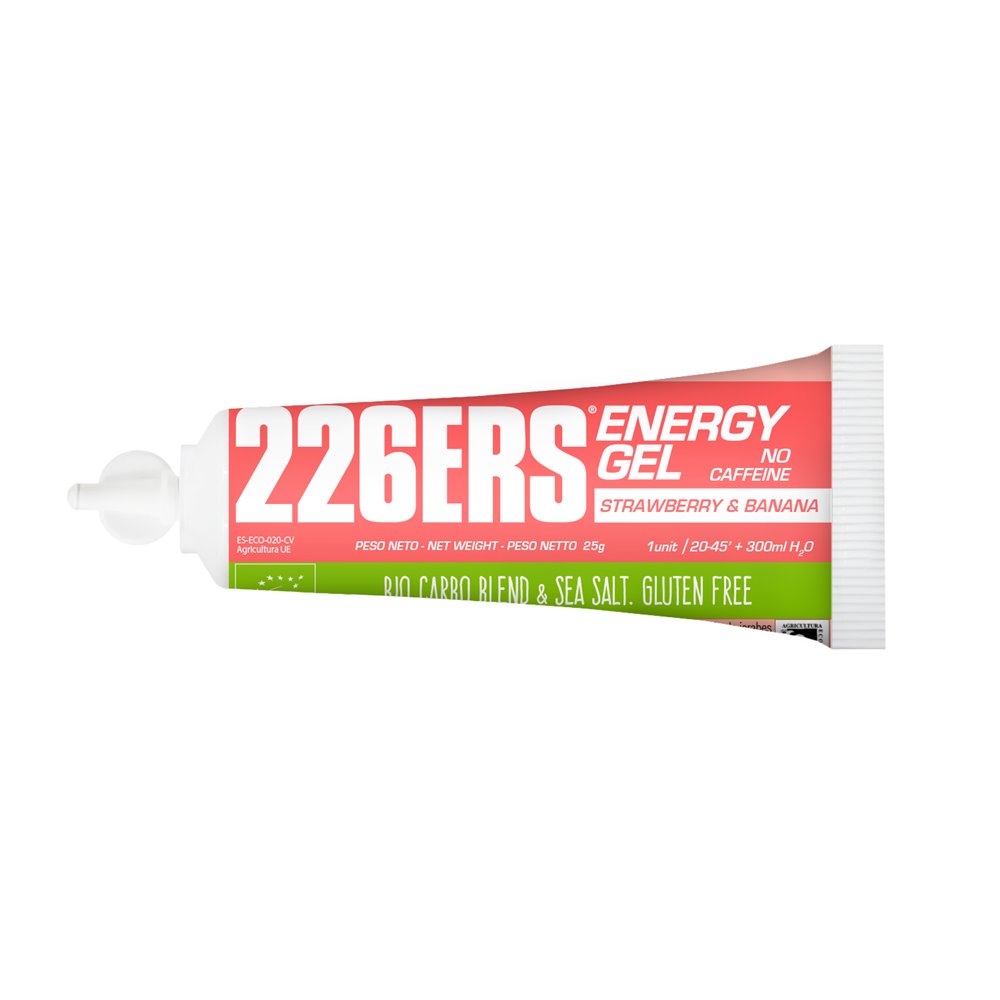 226ERS Energy Gel Bio Fresa/Plátano 25gr / Sin Cafeína